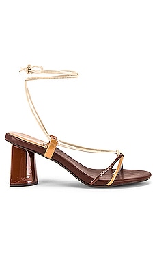 Jeffrey Campbell Xifeng Sandal in Brown Patent Multi Jeffrey Campbell $88 Previous price: $125 