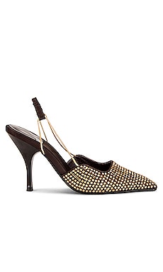 

Босоножки на каблуках zeta - Jeffrey Campbell, Metallic bronze;chocolate, Туфли на каблуке