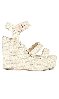 Revolve Damen Schuhe Sandalen White Size 10 also in 5, 6, 7, 9 . Reema Wedge Sandal in 