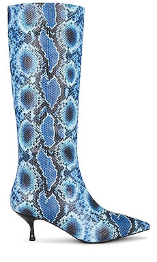 Blue sales snake boots