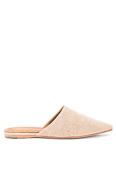 Jeffrey Campbell Doshi Slides in Natural Linen | REVOLVE