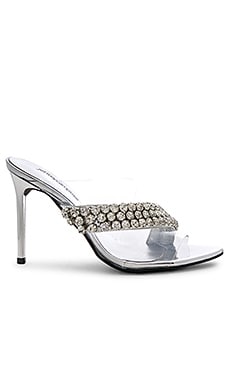

Обувь на каблуке glam - Jeffrey Campbell, Металлический серебряный, На каблуке