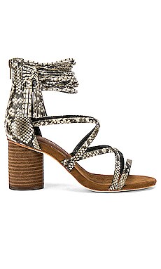 Jeffrey Campbell Despina Sandal in Natural Python Combo REVOLVE