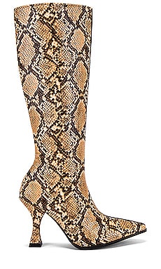 

Сапоги corrode - Jeffrey Campbell, Коричневый, Сапоги наездника и по колено