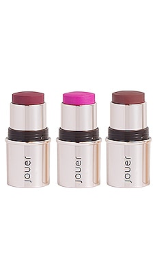 Product image of Jouer Cosmetics Blush & Bloom Cheek + Lip Tint Set. Click to view full details