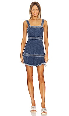 JONATHAN SIMKHAI STANDARD Dania Dress in Blue | REVOLVE