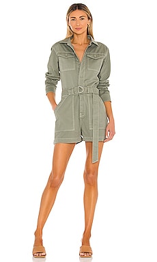 Darcy Cargo Romper by SIMKHAI for $56