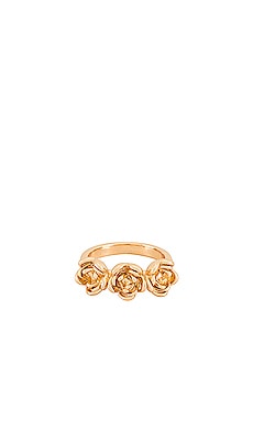 Joy Dravecky Jewelry Rosa Crown Ring in Gold from Revolve.com