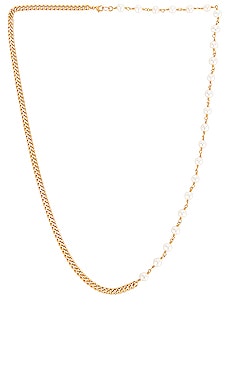 Joy Dravecky Jewelry Savanah Pearl Necklace in Gold | REVOLVE