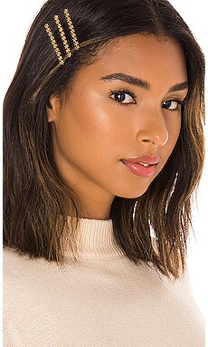 

Заколка-невидимка dawn - Jennifer Behr, Металлический золотой, Аксессуары для волос