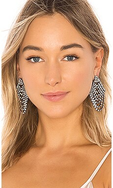 Jennifer Behr Seraphina Earrings in Crystal Gunmetal Jennifer Behr $298 Previous price: $425 