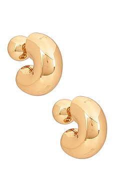 Jenny Bird Tome Medium Hoop Earrings in Gold Jenny Bird $108 