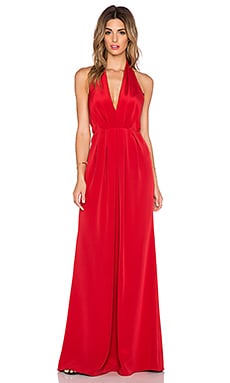 Jill jill stuart plunge hotsell neck gown