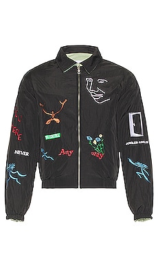 Let Go Reversible Harrington Jacket Jungles