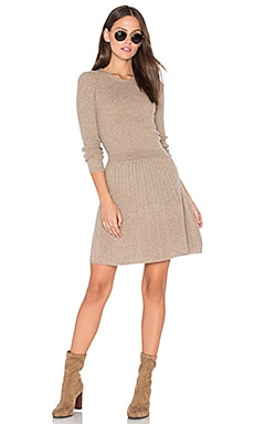 Free People Ottoman Slouchy Tunic Sweater Dress in Nutmeg