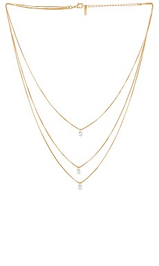 x REVOLVE Triple Bezel Necklace joolz by Martha Calvo $136 