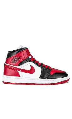 Air Jordan 1 High Black/Red-White  Air jordans, Jordan 1 black, Air  jordans retro