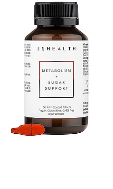 Product image of JSHealth Metabolism + Sugar Support Formula 60 tablets. Click to view full details