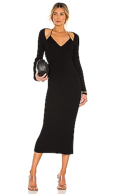 simkhai jonathan revolve midi liza dress