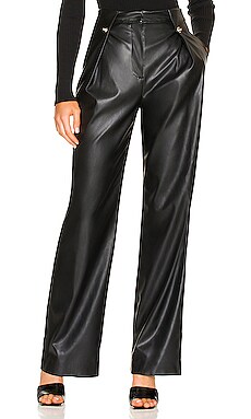 Heston Faux Leather Pant