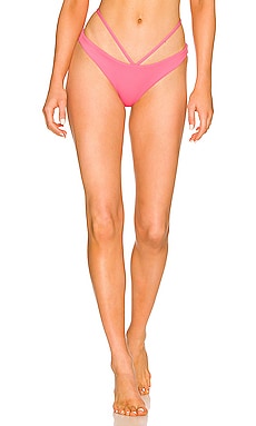Product image of JONATHAN SIMKHAI Emmalynn Strappy Bikini Bottom. Click to view full details