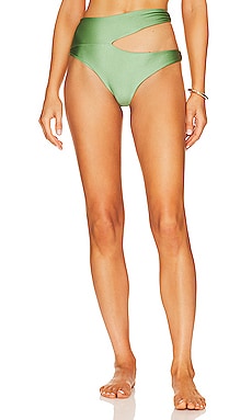Olive Green High Waist Bikini