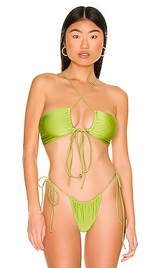 Femme Vêtements Articles de plage et maillots de bain Bikinis et maillots de bain Bikini livi/ties Synthétique JADE Swim en coloris Vert 