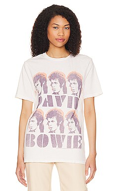 David Bowie Repeat Faces TeeJunk Food$36