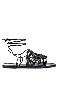 Cassandra Huarache Style Ankle Wrap Sandal Kaanas $159 