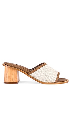 Product image of Kaanas Mompox Linen Heel. Click to view full details