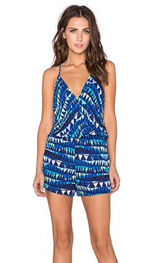 Karina Grimaldi Jack Romper in Blue Circus | REVOLVE