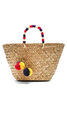 KAYU St Tropez Tote Bag in Red, White, & Navy