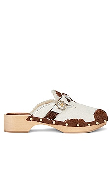 Allegra Pony Shearling Clog KATE CATE
