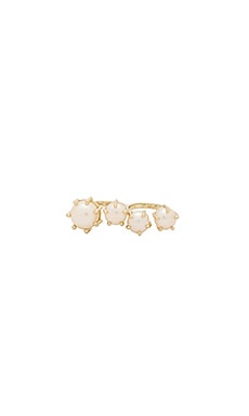 Harriet Ring in Gold & Pearl