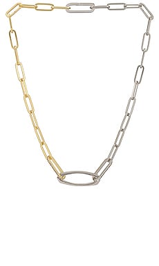 Adeline Chain Necklace in Mixed Metal