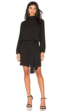 

Мини платье tie skirt - krisa, Черный, Черный