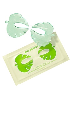 KNC BEAUTY ALL NATURAL CACTUS, CUCUMBER AND GREEN TEA INFUSED EYE MASK 아이 마스크 KNC Beauty
