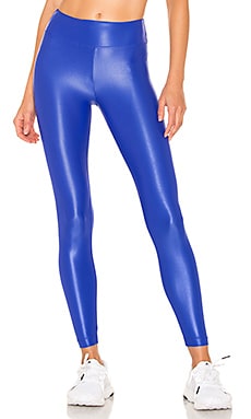 KORAL Lustrous High Rise Legging in Cobalt | REVOLVE