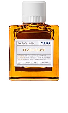 Product image of Korres Black Sugar Eau de Toilette. Click to view full details