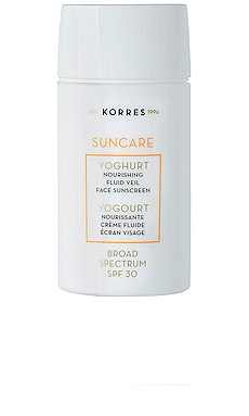 фото Солнцезащитный флюид-вуаль spf 30 yoghurt - Korres