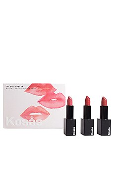 фото Комплект губных помад color trifecta weightless lip color trio - Kosas