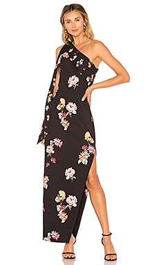 

Вечернее платье morning sky - keepsake, Черный, В цветочек