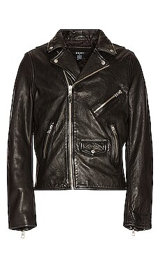 Capitol Leather Jacket Ksubi $899 NEW