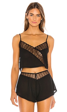 Pia Crop Cami and Short Set Black – Bluebella