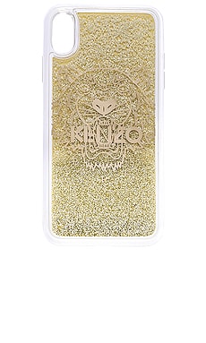 Kenzo Tiger Head Case iPhone Xs Max in Gold REVOLVE