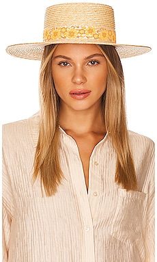 The Spencer Boater Hat Lack of Color $99 