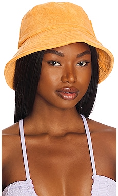 Lack of Color Wave Bucket Hat in Tangerine | REVOLVE