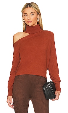 Easton One Shoulder Sweater L'AGENCE $295 