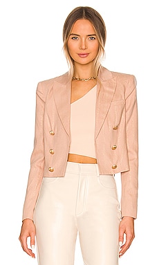 Inez Cropped Blazer L'AGENCE $450 Collections