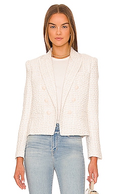 Brooke Double Brested Crop Blazer L'AGENCE $725 NEW